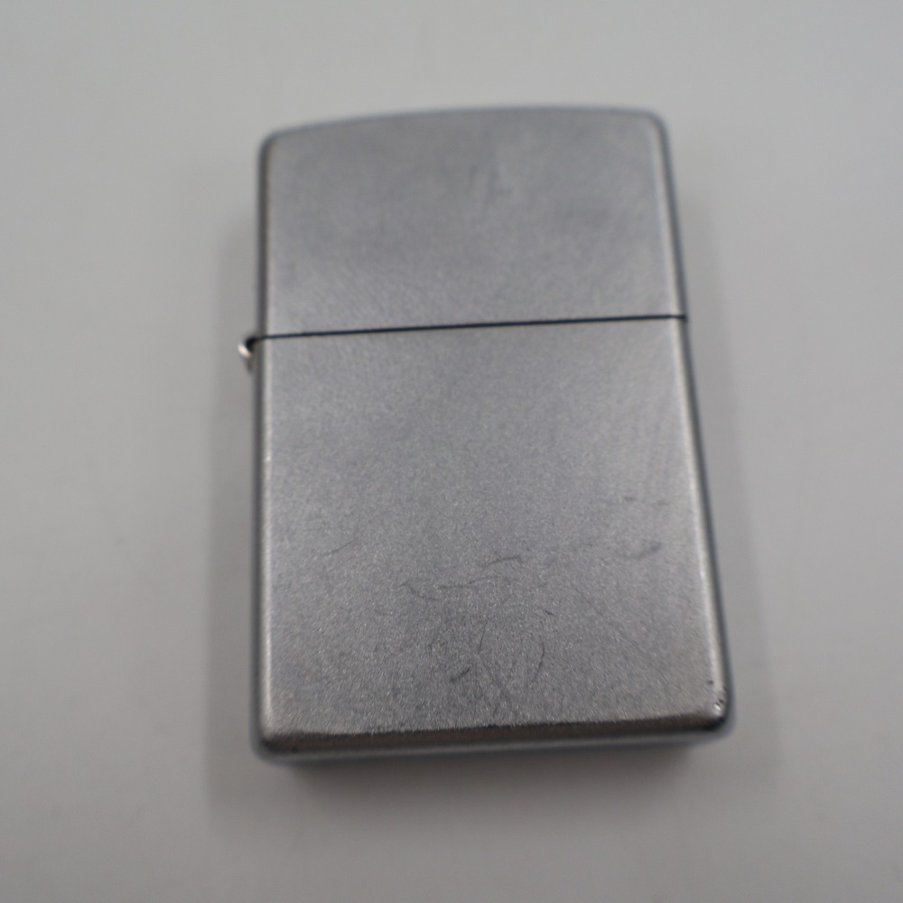 Zippo Brushed Chrome Lighter Unisex OS Silver Vintage 2002 Made in USA J 02